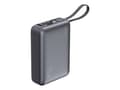 Miniatyrbilde 1 av 3: 4smarts 541409, 20000 mAh, Litium Polymer (LiPo), Hisilicon FCP, Power Delivery 3.0, Quick Charge 3.0, 45 W, Grå