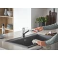 Miniatyrbild 4 av 6: GROHE QUICKFIX Start Köksblandare, utdragbar strålstråle, 2-stråls omkastare, 90° rotation, 30531001