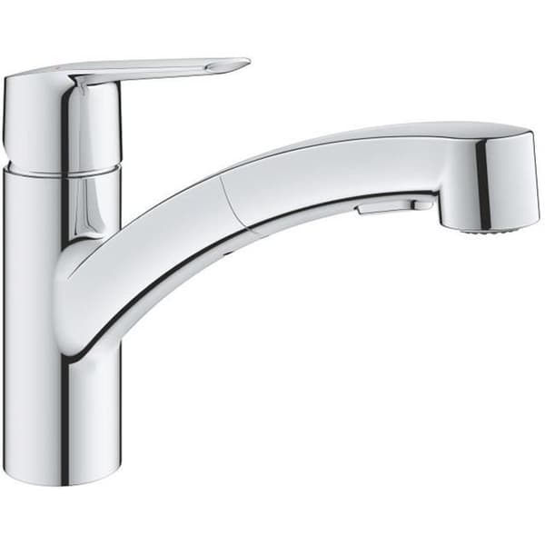 GROHE QUICKFIX Start køkkenarmatur, udtrækkelig spray, 2-stråles omskifter, 90° rotation, 30531001
