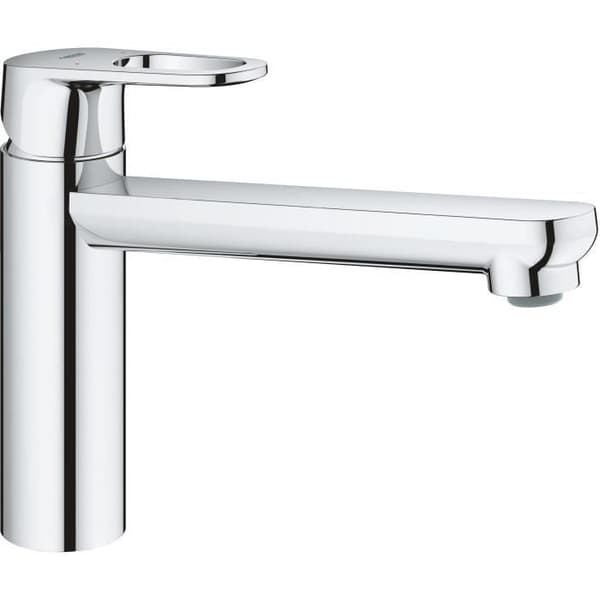 GROHE Start Flow -keittiöhana, yksiotehana vettä säästävällä poresuuttimella, 140° kierto, kromi, 31691000