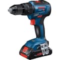 Miniatyrbild 3 av 6: Bosch Professional 2-verktygssats GDX 18V-200 slagskruvdragare/nyckel + GSB 18V-55 slagborrmaskin + L-väska - 06019J2208