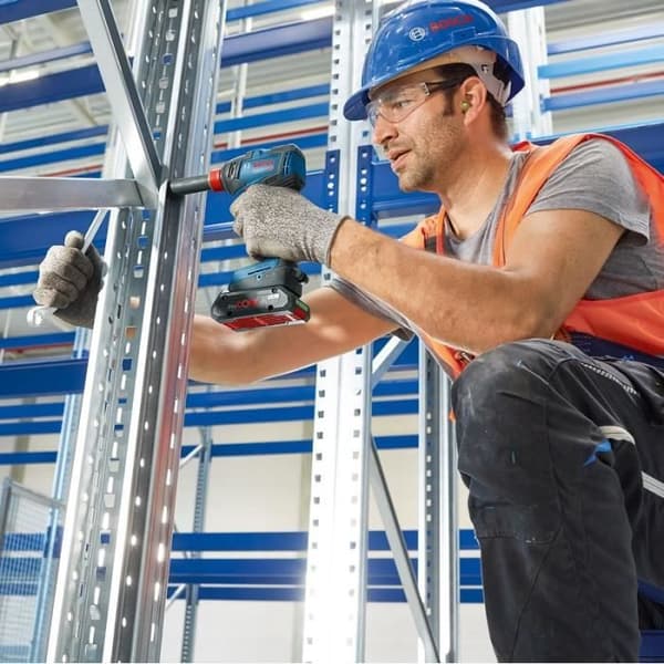 Bosch Professional 2-verktygssats GDX 18V-200 slagskruvdragare/nyckel + GSB 18V-55 slagborrmaskin + L-väska - 06019J2208