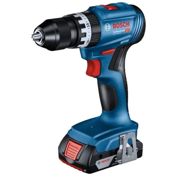 Pakke 3 værktøjer 18V GSB/GDX/GWS -BOSCH - med 2 batterier 5,5Ah - oplader - taske - 0615990N31