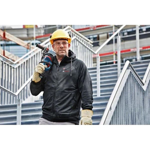 Bosch Professional GHH 12+18V XA Värmejacka + GAA 12V-21 + GBA 12V 2.0Ah Batteri + GAL 12V-20 Laddare Storlek L - 06188000GD