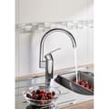 Miniatyrbillede 2 af 3: Køkkenarmatur - Krom - Høj tud - GROHE Wave Cosmopolitan - 32449001