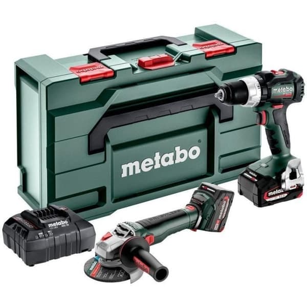 Sladdlöst verktygsset - METABO - Kombinationsset 2.9.4 18 V - MetaBOX 165 L