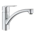 Miniatyrbillede 1 af 6: GROHE QUICKFIX Køkkenarmatur med ét greb Sink Start Krom 31138002