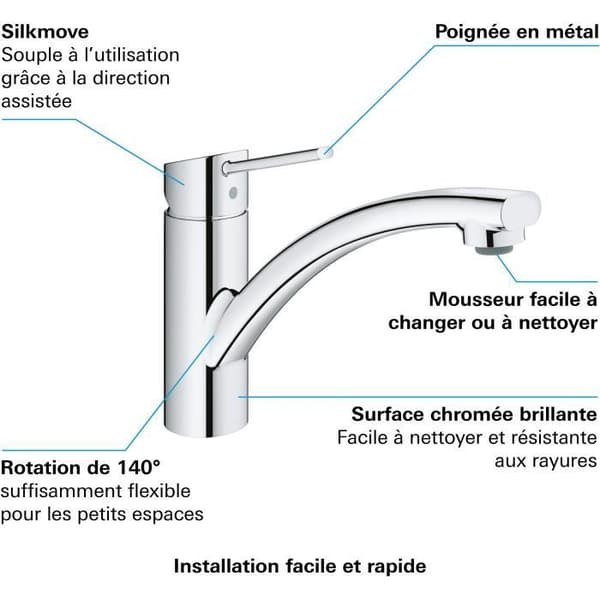 GROHE - Etgrebs håndvaskarmatur