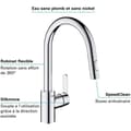 Miniatyrbillede 4 af 6: GROHE - Etgrebs håndvaskarmatur