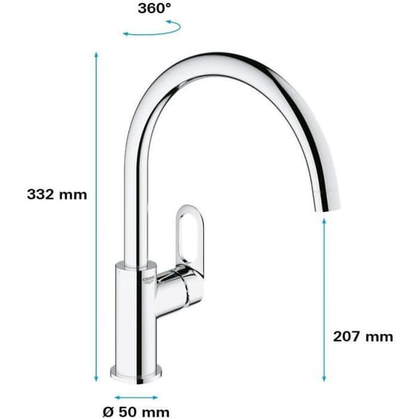 GROHE - Etgrebs håndvaskarmatur