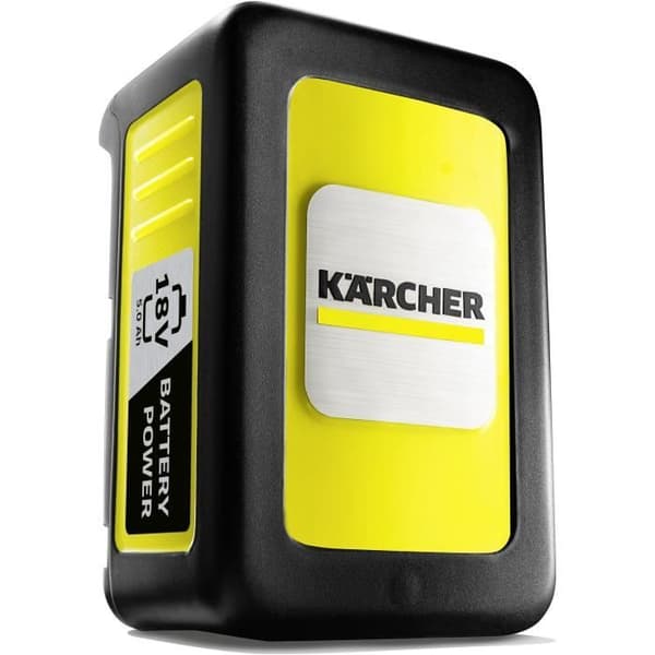 KARCHER Power 18V / 5 Ah batteri - LCD-display - skridsikre håndtag