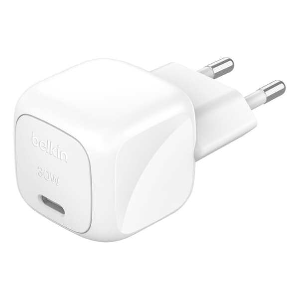 Kabel Lightning Belkin WCA008KQWH Vit 30 W