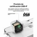 Miniatyrbilde 4 av 10: Lightning-Kabel Belkin WCA008KQWH Hvit 30 W