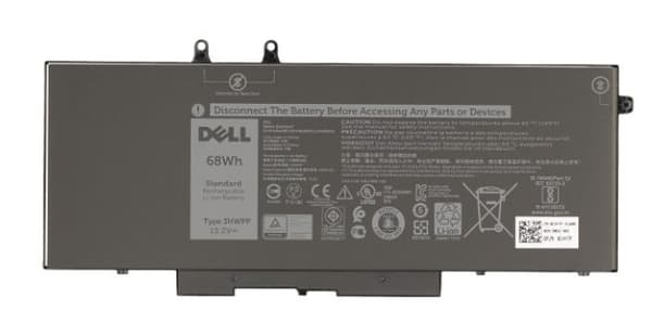 DELL-batteri 68 Wh 4-cells, 3-pack