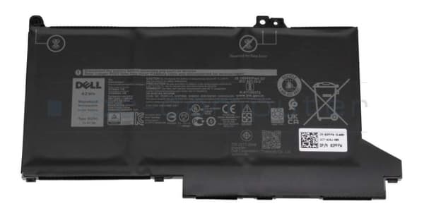DELL-batteri 42 Wh 3-cells, 8JYHH