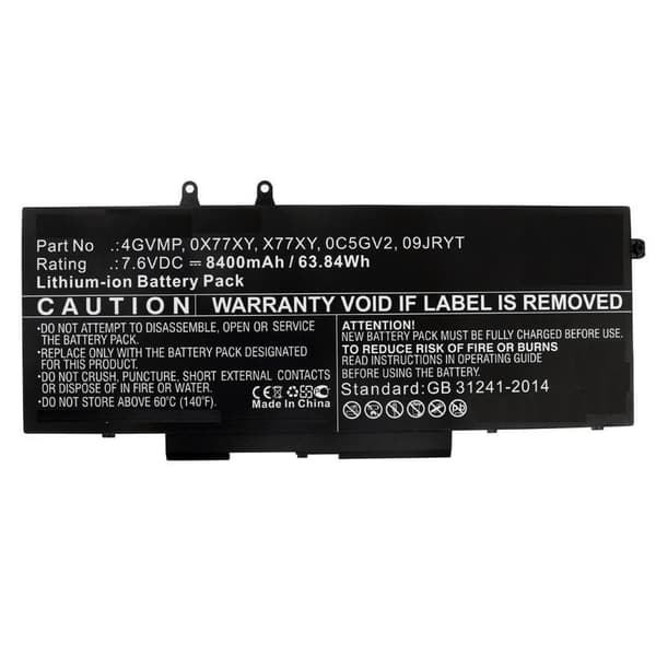 CoreParts DELL bærbar computer batteri, MBXDE-BA0182