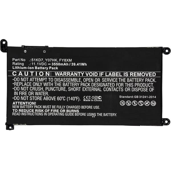 CoreParts DELL kannettavan tietokoneen akku, MBXDE-BA0194
