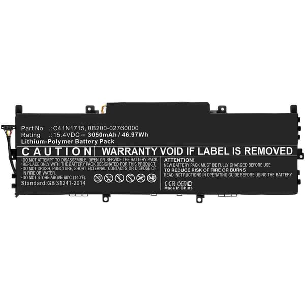 CoreParts Asus bærbar computer batteri, MBXAS-BA0252