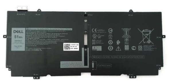DELL-batteri 51 Wh 4-cells, NN6M8