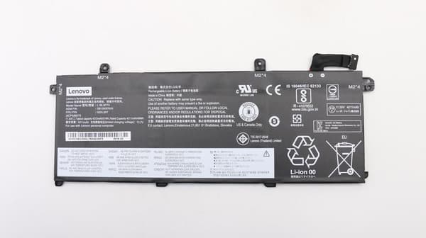 Lenovo batteri 3c, 50Wh, Li-ion, LGC, FRU02DL007