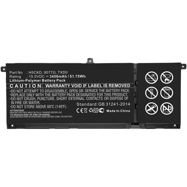 CoreParts DELL bærbar computer batteri, MBXDE-BA0240