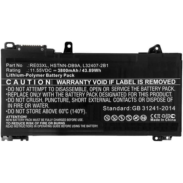 CoreParts HP bærbar computer batteri, MBXHP-BA0213