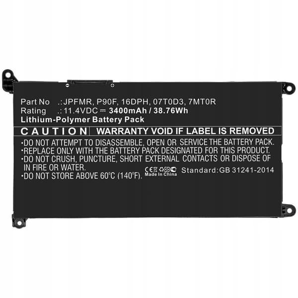 CoreParts DELL bærbar computer batteri, MBXDE-BA0219