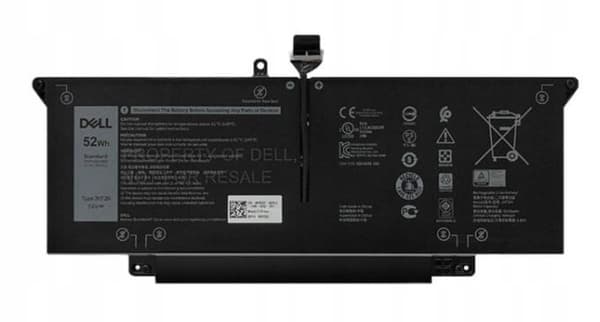 DELL-batteri 52 Wh 4-cells, HRGYV