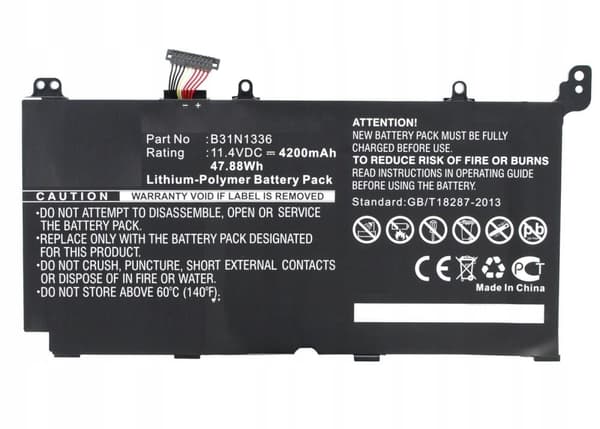 Coreparts batteri til Asus B31N1336