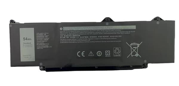 DELL CoreParts bærbar computerbatteri, Li-polymer, 54Wh, 11.4V, 4736mAh, MBXDE-BA0284