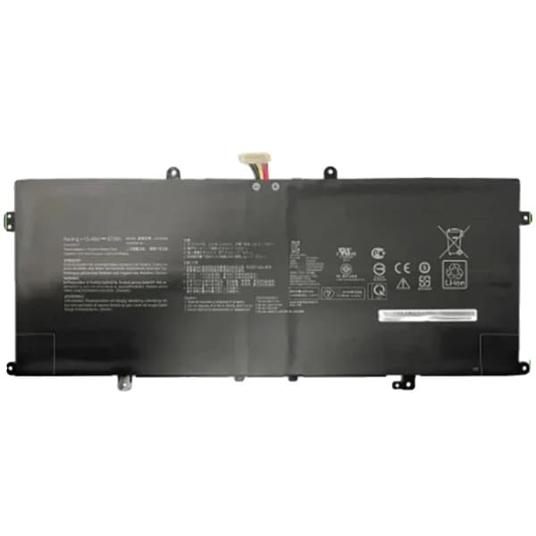 Laptopbatteri, 15,48V spænding, 67Wh kapacitet, Li-Polymer teknologi