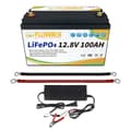 Miniatyrbillede 1 af 2: LiFePO4-batteri, 12,8V nominelt spænding, 100Ah kapacitet,12v 100Ah 332mm