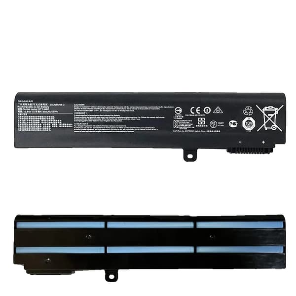 Laptopbatteri, 10,86V spænding, 51WH kapacitet,BTY-M6H 10.86V 51WH
