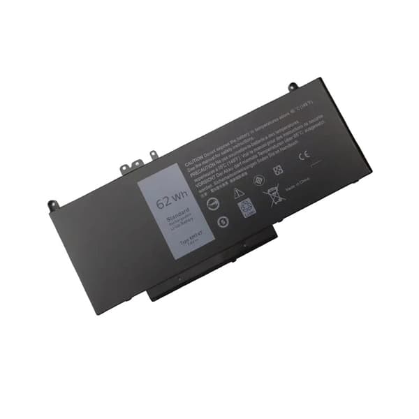 Laptopbatteri, 62WH kapacitet, kompatibel med Dell Latitude E5470 og E5570,6MT4T