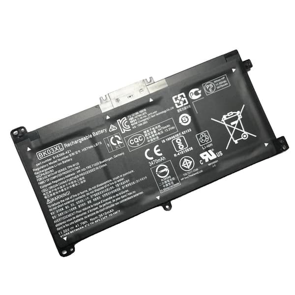 Laptopbatteri, 11,55V spænding, 41,7Wh kapacitet, Li-Ion teknologi