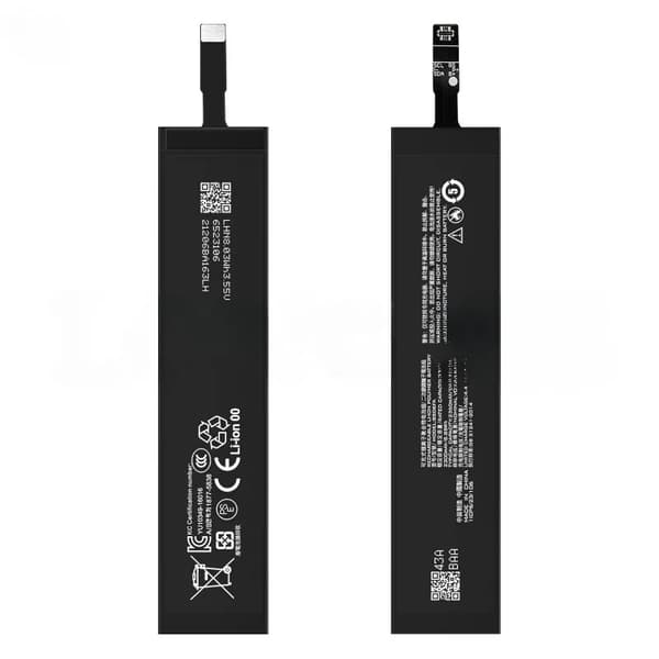 Genopladeligt batteri, høj kapacitet 2201mAh-2800mAh, CE-certificeret,2STK BS06FA