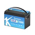 Miniatyrbillede 1 af 2: LiFePO4 Dybcyklusbatteri, 12V 100Ah kapacitet, maksimalt 6000 cykler,Ny 12v 100Ah