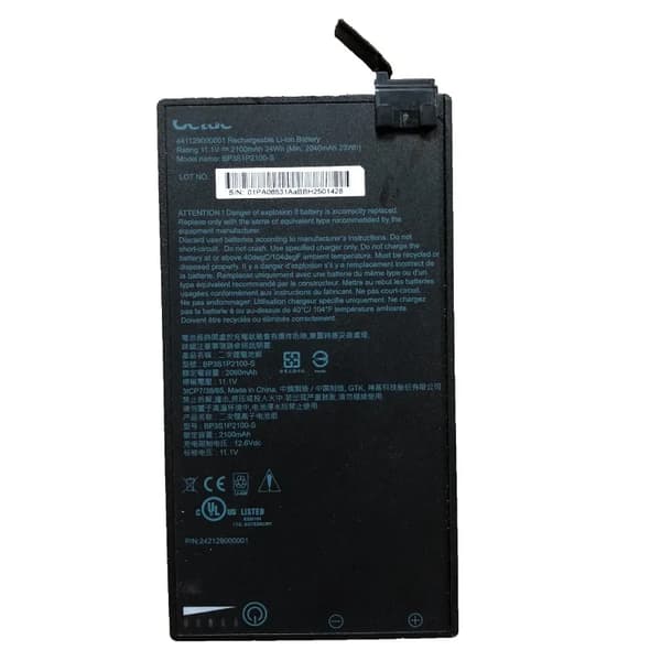 Erstatningsbatteri til bærbar computer, 11,1V spænding, 2050mAh kapacitet, Li-Polymer type