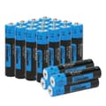 Miniatyrbillede 2 af 2: AAA genopladeligt lithiumbatteri, 1100mWh kapacitet, hurtig opladning,20PC batteri, 1,5V