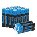 Miniatyrbillede 1 af 2: AAA genopladeligt lithiumbatteri, 1100mWh kapacitet, hurtig opladning,20PC batteri, 1,5V