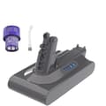 Miniatyrbillede 1 af 2: Genopladeligt batteri, 6000mAh kapacitet, bred kompatibilitet,v10 6.0AH filter