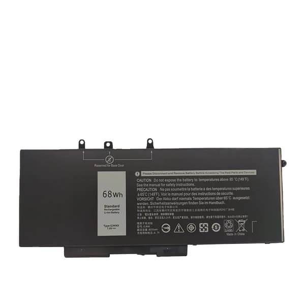 Erstatningsbatteri til bærbar computer, 8500mAh kapacitet, 7.6V spænding,GJKNX 7.6V 8500mAh