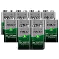 Miniatyrbillede 1 af 2: PALO Genopladelig 9V Ni-MH Batteri, 300mAh Kapacitet, Fås i 10 stk eller 12 stk,10stk batteri