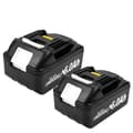 Miniatyrbillede 1 af 2: 18V batteri, 6000mAh kapacitet, Li-Ion teknologi,18V, 2 stk.
