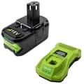 Miniatyrbild 1 av 2: 18V Litium-Ion Batteri, 3000mAh/6000mAh Kapacitet, Snabbladdare,1X Batteriladdare-a