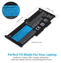 Miniatyrbillede 3 af 4: KingSener Laptopbatteri, 60Wh kapacitet, Li-Polymer type, flere sikkerhedsbeskyttelser