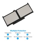 Miniatyrbillede 4 af 4: KingSener Laptopbatteri, 60Wh kapacitet, Li-Polymer type, flere sikkerhedsbeskyttelser