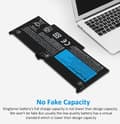 Miniatyrbillede 2 af 4: KingSener Laptopbatteri, 60Wh kapacitet, Li-Polymer type, flere sikkerhedsbeskyttelser