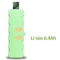 Miniatyrbild 2 av 2: iRobot Roomba Batteri, 14.4V Li-Ion, 6400mAh Kapacitet,6.4Ah Li-ion Green