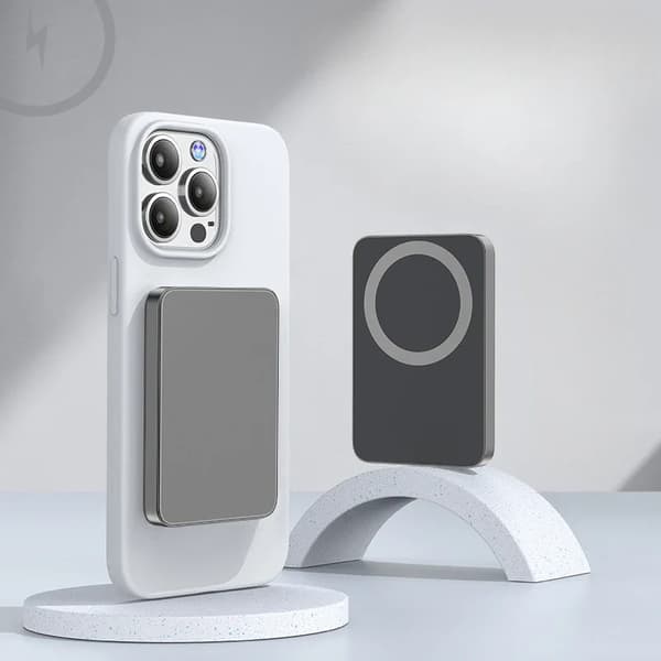 Powerbank, 10000mAh kapacitet, PD20W snabbladdning,Grå 10000mAh